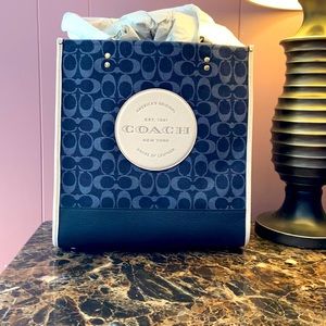 Brand new authentic Coach tote. Cross posted